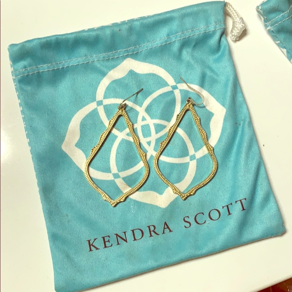 Kendra Scott Gold Sophee Drop Earrings